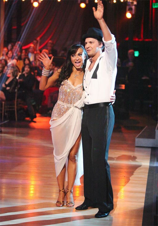 Singer Gavin DeGraw and his partner Karina...