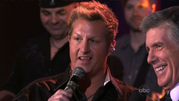 Rascal Flatts also appeared on the show...