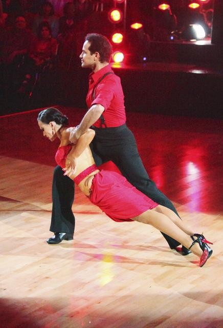 Karina Smirnoff and Jose Manuel Carreno, who was...