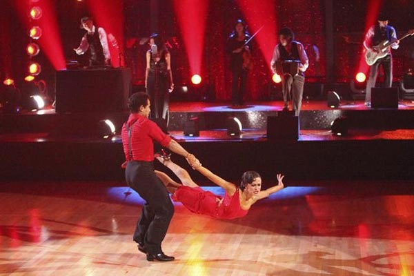 Karina Smirnoff and Jose Manuel Carreno, who was...