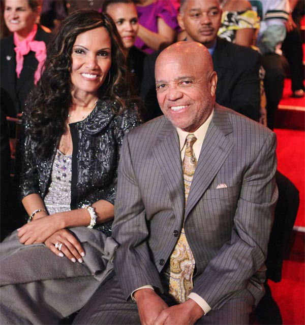 Record producer Berry Gordy, founder of the...