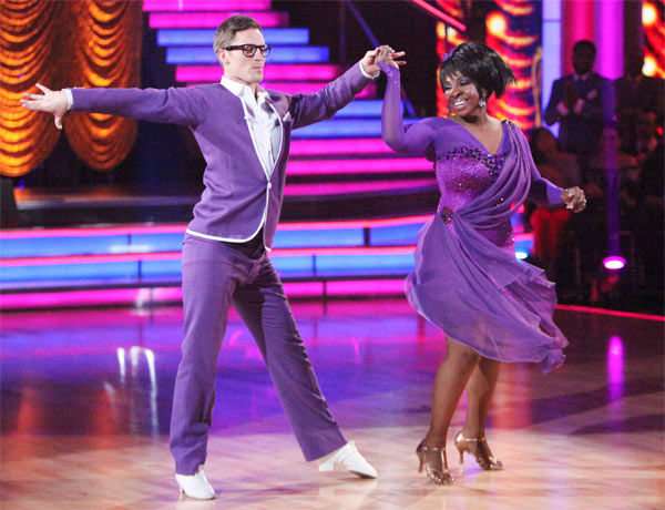 R&B legend Gladys Knight and her partner...