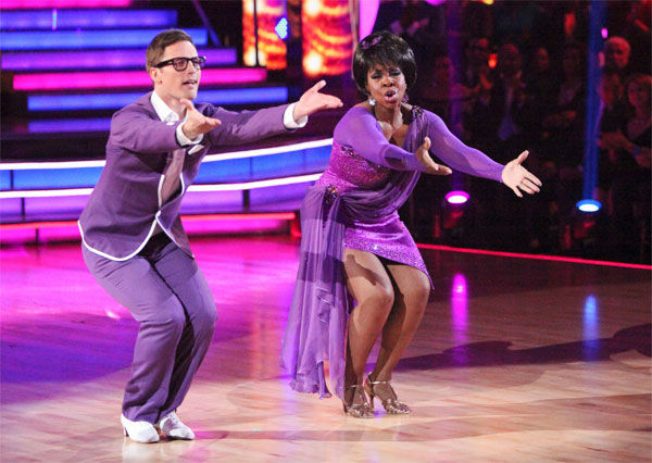 R&B legend Gladys Knight and her partner...