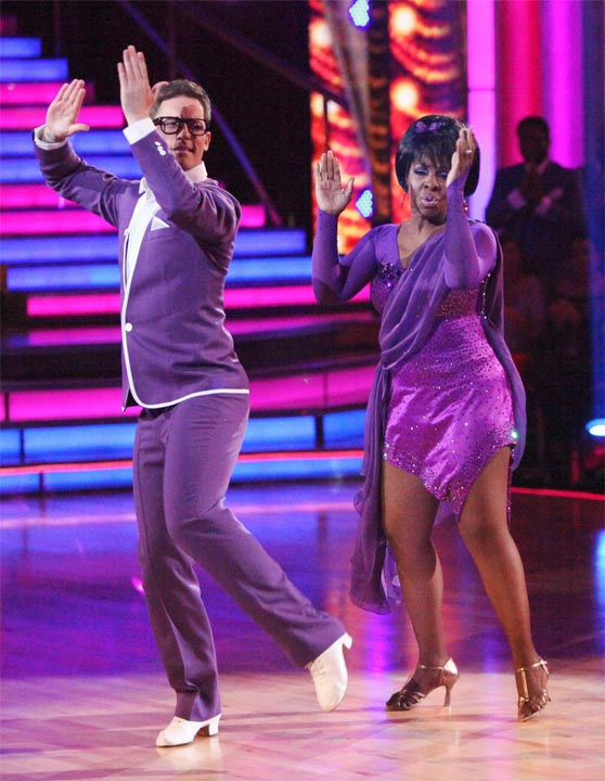 R&B legend Gladys Knight and her partner...