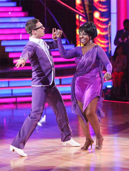R&B legend Gladys Knight and her partner...