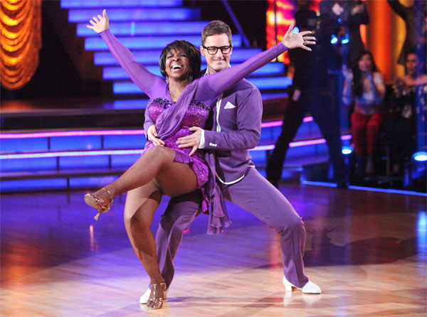 R&B legend Gladys Knight and her partner...
