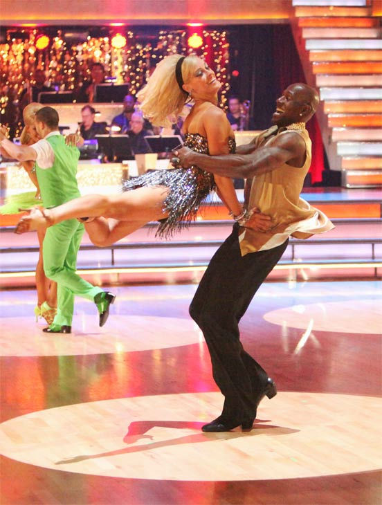 The couples showed off their classic dance moves...