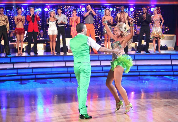 The couples showed off their classic dance moves...