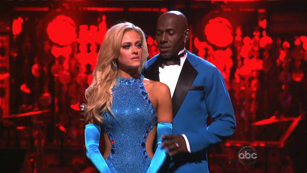 Football star Donald Driver and his partner Peta...