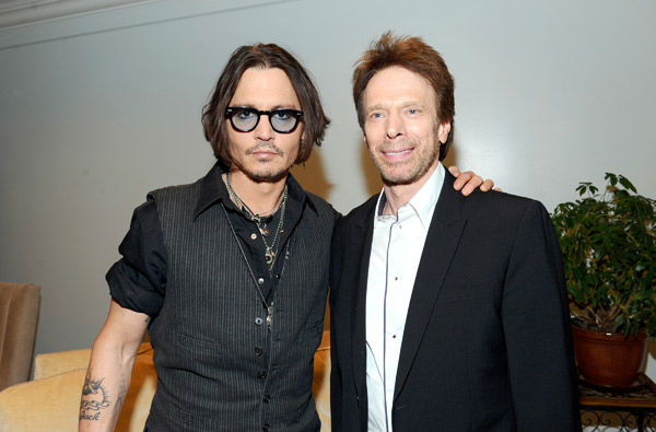'The Lone Ranger' actor Johnny Depp and Producer...