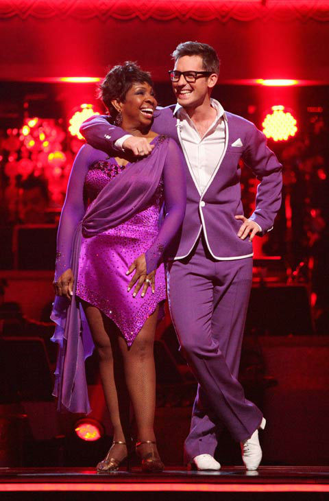R&B legend Gladys Knight and her partner...