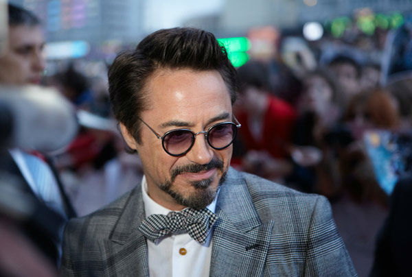 Robert Downey Jr.  attends the Russian Premiere...