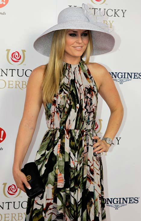 Skier Lindsay Vonn arrives for the 138th...