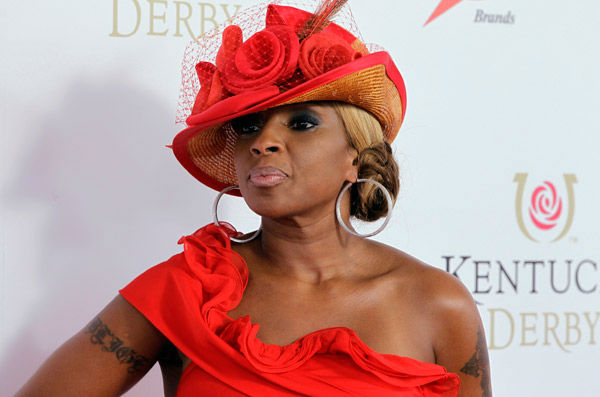 Singer Mary J Blige arrives for the 138th...