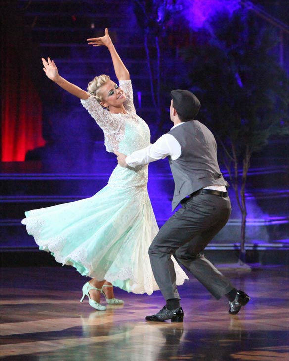 Classical singer Katherine Jenkins and her...