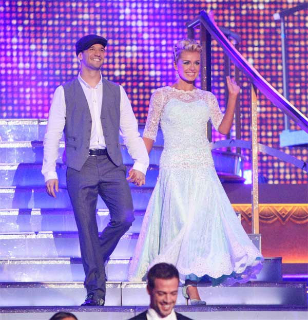 Classical singer Katherine Jenkins and her...