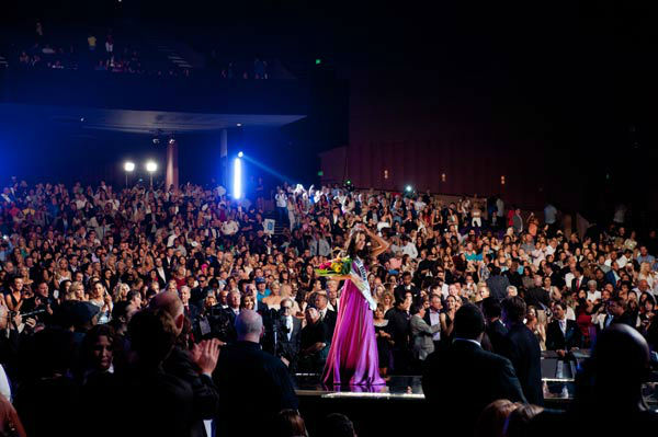 Miss Rhode Island USA 2012, Olivia Culpo, is crowned the winner of the 2012 Miss USA Competition in Las Vegas, Nevada on Sunday, June 3, 2012.