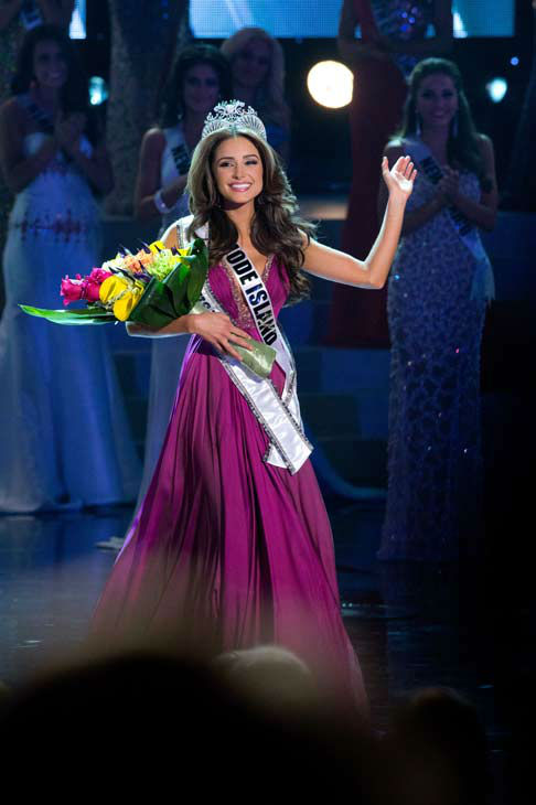 Miss Rhode Island USA 2012, Olivia Culpo, is...