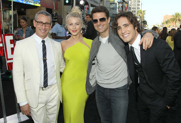 Director Adam Shankman, from left, and actors...