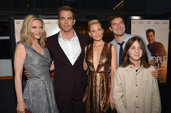 Actors Michelle Pfeiffer, Chris Pine, Elizabeth...