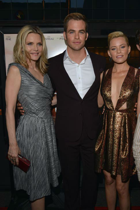 Actors Michelle Pfeiffer, Chris Pine and...