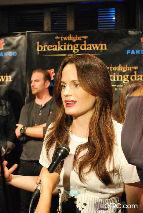 'Twilight' actress Elizabeth Reaser appears in a photo at San Diego Comic-Con on Wednesday, July 11, 2012.