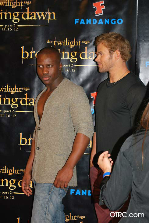 'Twilight' actors Kellan Lutz and Amadou Ly...