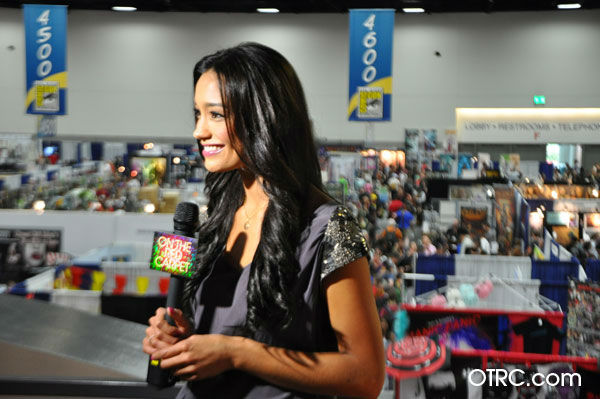 OnTheRedCarpet.com host Rachel Smith appears in a photo at San Diego Comic-Con on Wednesday, July 11, 2012.