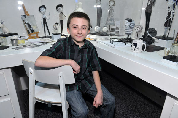 Atticus Shaffer, who voices Edgar in...