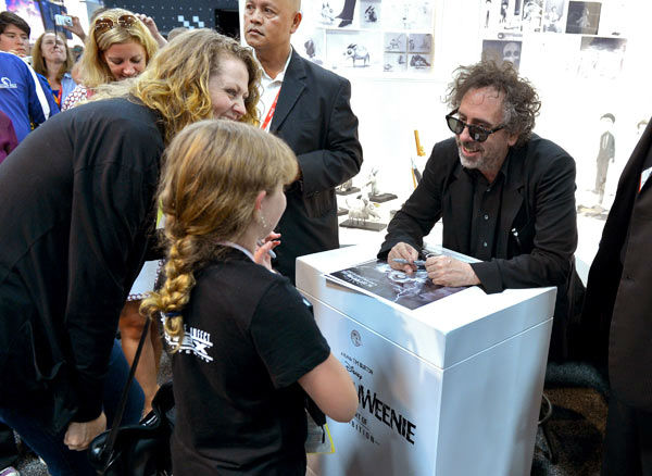 Tim Burton, who directed 'Frankenweenie,'...