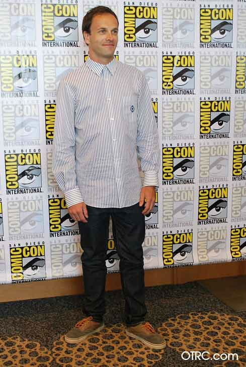 Johnny Lee Miller, who stars in the new CBS series 'Elementary,' appears in a photo at San Diego Comic-Con on Thursday, July 12, 2012.