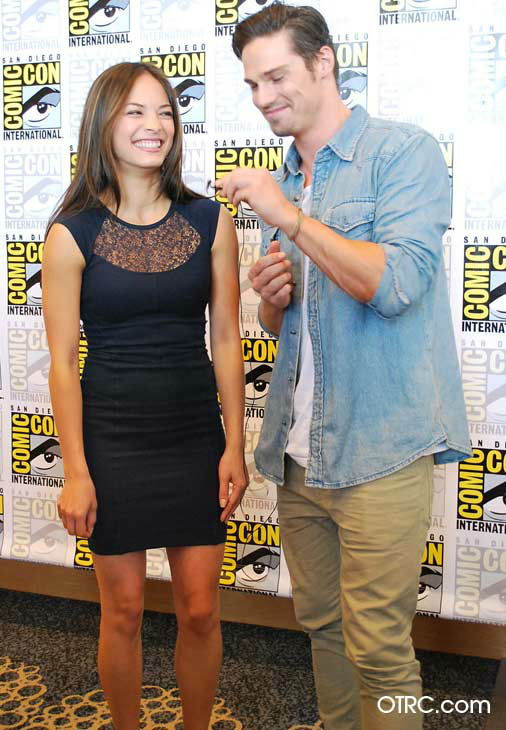 Kristin Kreuk and Jay Ryan from the new CW...