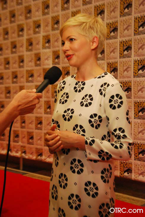 Michelle Williams of 'Oz: the Great and Powerful,' appears in a photo at San Diego Comic-Con on Thursday, July 12, 2012.
