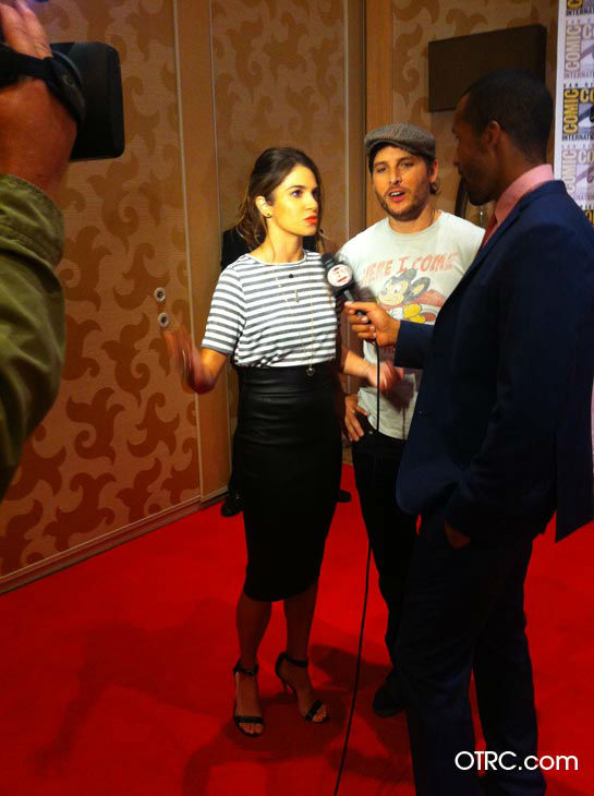 'Twilight' stars Nikki Reed and Peter Facinelli...