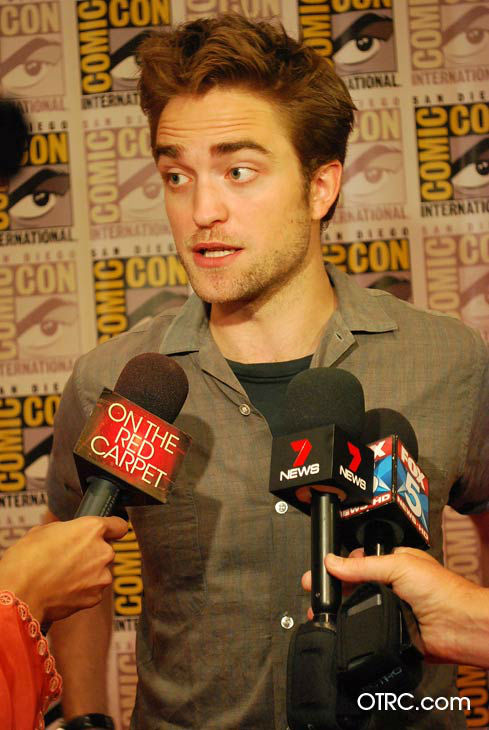 'Twilight' actor Robert Pattinson  appears in a...