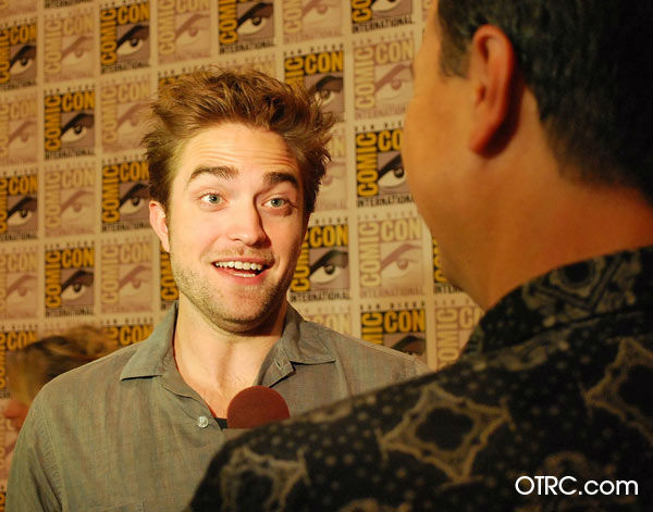 'Twilight' actor Robert Pattinson  appears in a...