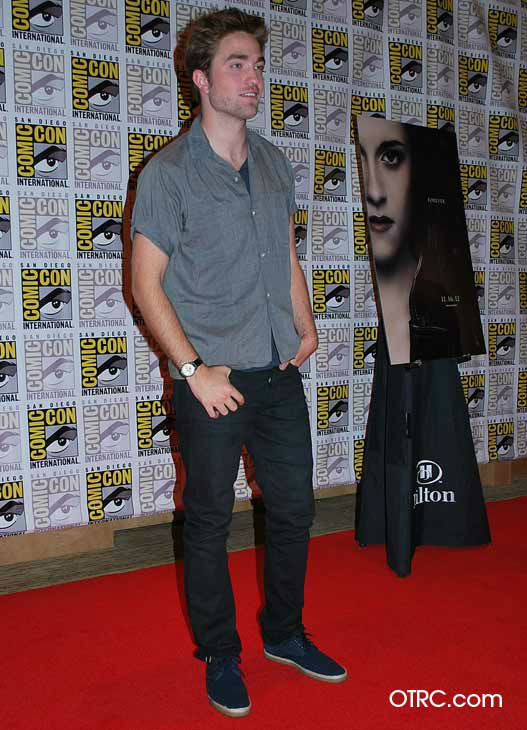 'Twilight' actor Robert Pattinson  appears in a...