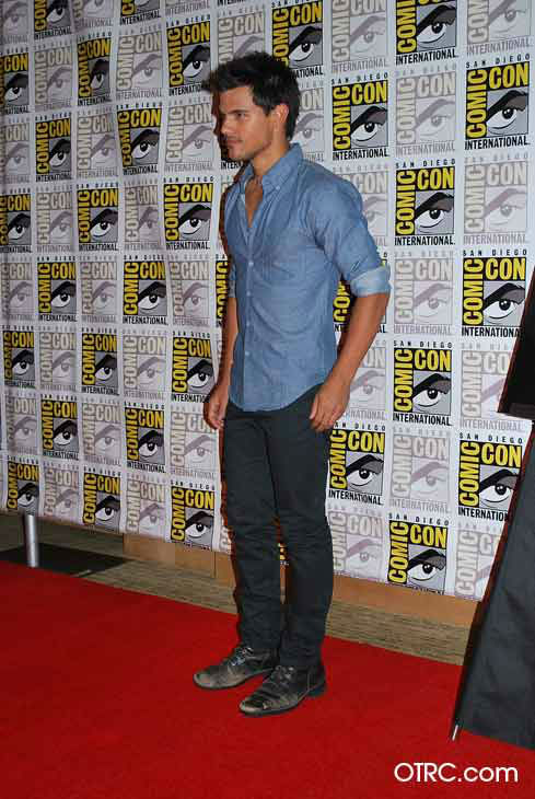 'Twilight' actor Taylor Lautner appears in a...