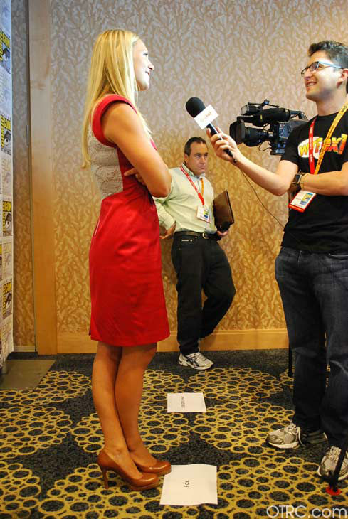 Anna Torv of 'Fringe' appears in a photo at San...