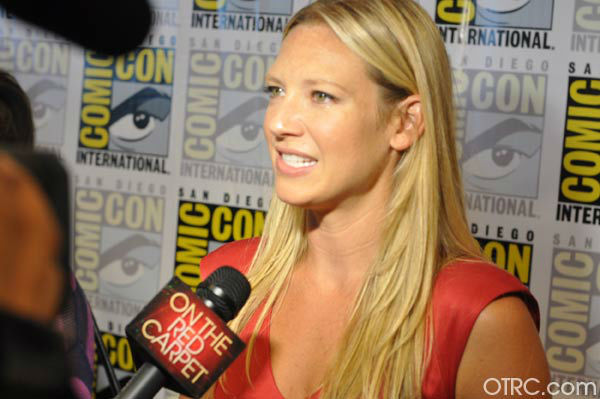 Anna Torv of 'Fringe' appears in a photo at San Diego Comic-Con on Sunday, July 15, 2012.