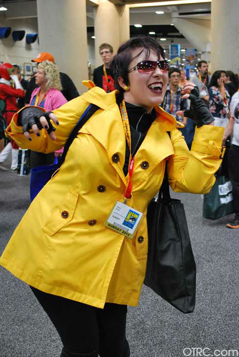 A fan dressed in costume appears in a photo at...