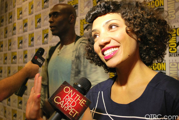 Jasika Nicole of 'Fringe' appears in a photo at...