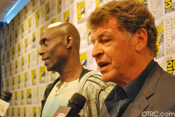 John Noble and of Lance Reddick 'Fringe' appears...