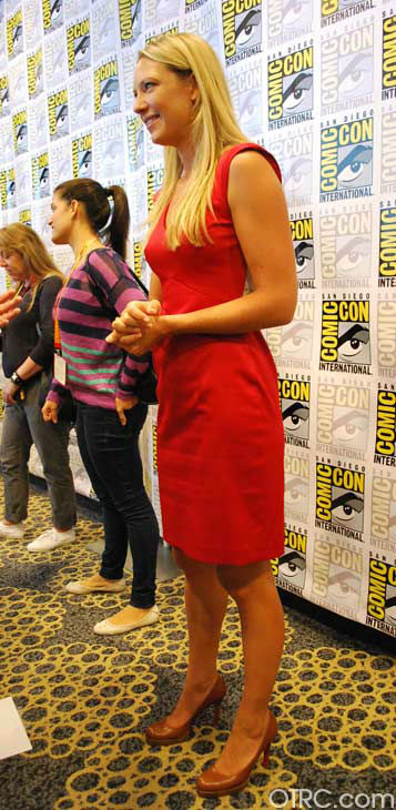 Anna Torv of 'Fringe' appears in a photo at San...