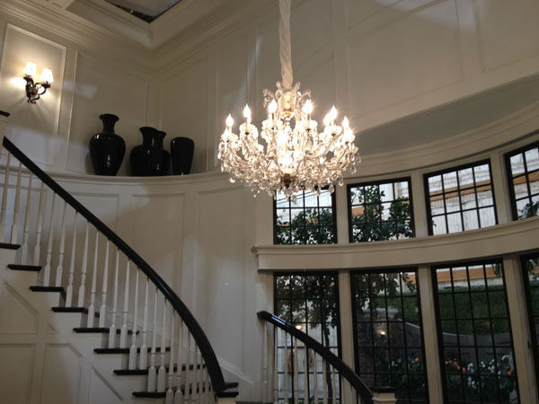 Pictured is the inside of Grayson Manor from the...