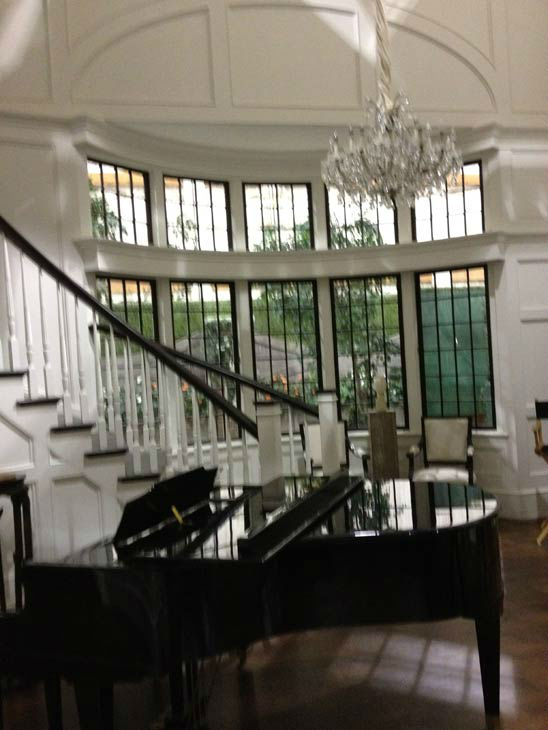 Pictured is the inside of Grayson Manor from the...