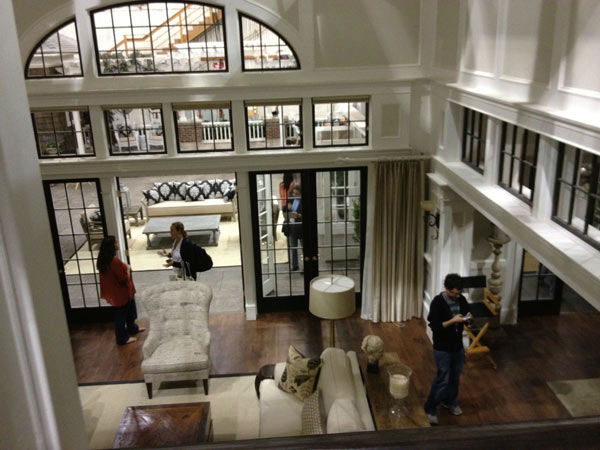 Pictured is Grayson Manor from the set of the...
