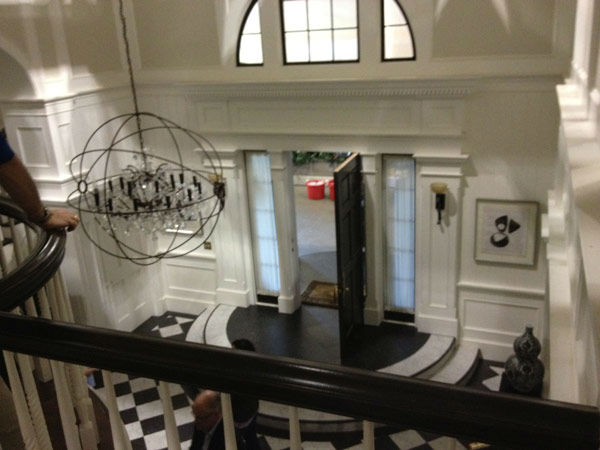 Pictured is Grayson Manor from the set of the...