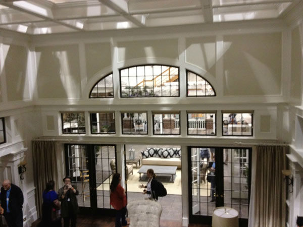 Pictured is Grayson Manor from the set of the...