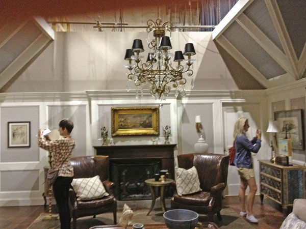 Pictured is the inside of Grayson Manor from the...